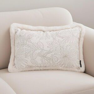 SOGA 30cm Romantic French Mosley Jacquard Pillow French Throw  Pillow